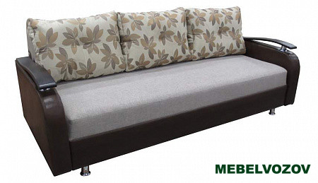 Диван еврокнижка Канзас плюс с подлокотниками от магазина Мебельвозов в Нижнем Новгороде