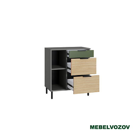 Марвэл Тумба 16.160 (Темно - серый U2601) детальное изображение от магазина mebelvozov.ru в Нижнем Новгороде