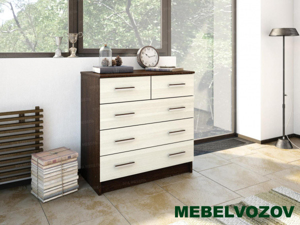 Комод К -800 3/2 венге лоредо  от магазина Мебельвозов в Нижнем Новгороде