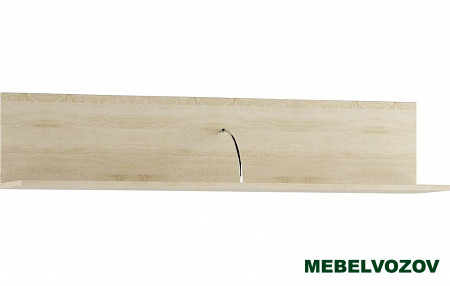 Полка навесная ЛН-2 Ливорно (дуб сонома) фото от Мебельвозов в Нижнем Новгороде