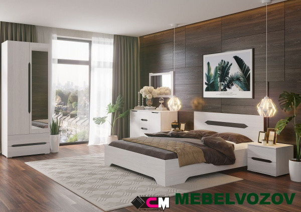 Модульная спальня Валенсия. Комплект 1 от магазина Мебельвозов в Нижнем Новгороде