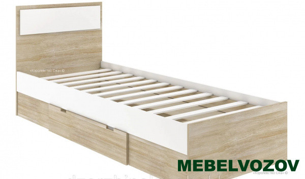 Кровать односпальная Next 71 с ящиком и ортопедическим основанием - фото, картинки на сайте mebelvozov.ru в Нижнем Новгороде Кровать односпальная Next 71 с ящиком и ортопедическим основанием детальное изображение от магазина mebelvozov.ru в Нижнем Новгороде