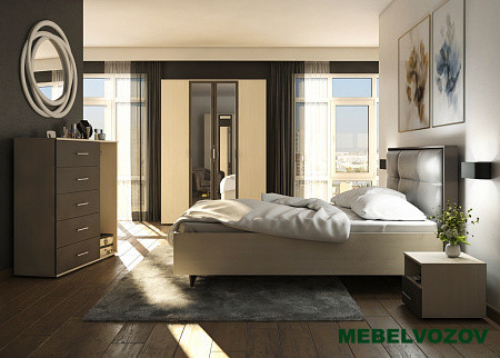 Шкаф четырехдверный Бруно -01  от компании Мебельвозов в Нижнем Новгороде