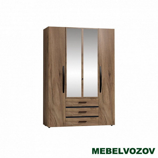 Шкаф для одежды и белья Nature 555 от компании Мебельвозов в Нижнем Новгороде