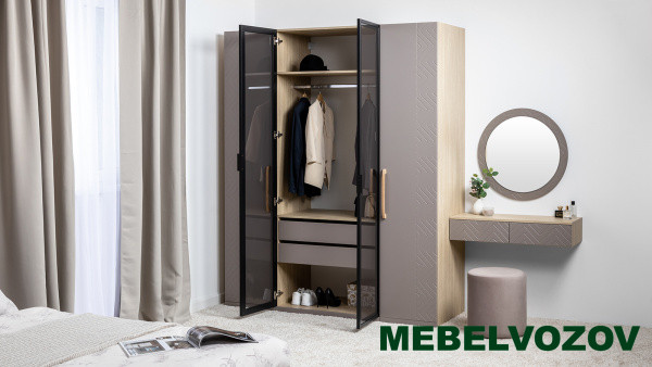 Амьен Шкаф-витрина 16.395 от компании Мебельвозов в Нижнем Новгороде