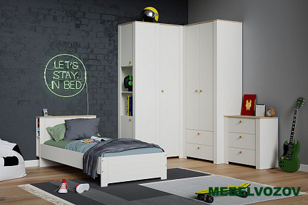 Модульная детская Джастин. Комплект 3 детальное изображение от магазина mebelvozov.ru в Нижнем Новгороде