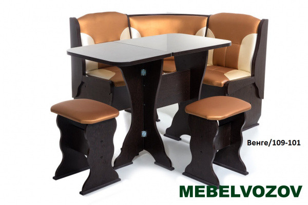 Кухонный уголок Нарцисс Ясень/109-101 от магазина Мебельвозов в Нижнем Новгороде