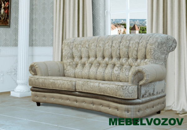 Мягкий диван "Лувр" 3-х местный от магазина Мебельвозов в Нижнем Новгороде