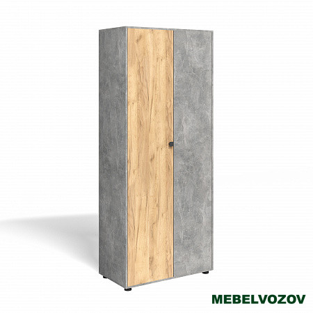 Модульная прихожая "Мини-Лайт" (ателье светлое/дуб золотой крафт) вариант 4 от магазина Мебельвозов в Нижнем Новгороде