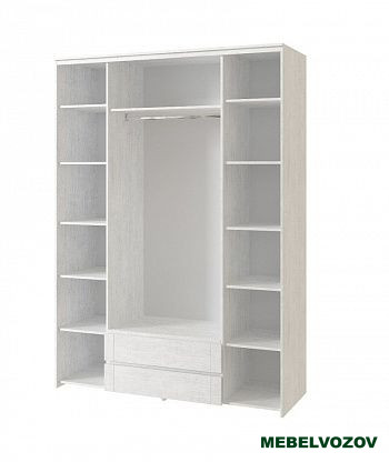 Твист Шкаф для одежды с ящик 4-х дв. 15 от компании Мебельвозов в Нижнем Новгороде