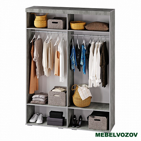 Шкаф 4-х створчатый "Инстайл" (ШК-31) от компании Мебельвозов в Нижнем Новгороде