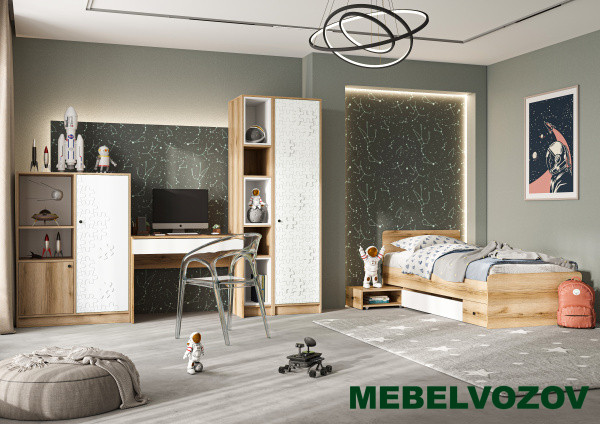 Модульная детская Киви. Комплект 3 детальное изображение от магазина mebelvozov.ru в Нижнем Новгороде