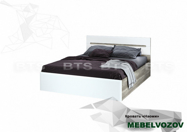 Кровать Наоми КР-11 от магазина Мебельвозов в Нижнем Новгороде