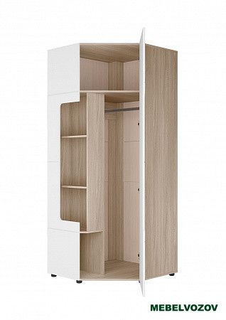 Шкаф угловой с открытыми полками Палермо-3 ШК-014 от компании Мебельвозов в Нижнем Новгороде