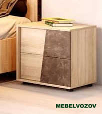 фото Тумба прикроватная Санремо от магазина Мебельвозов в Нижнем Новгороде Тумба прикроватная Санремо от магазина Мебельвозов в Нижнем Новгороде