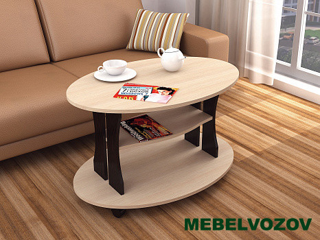 Стол журнальный Консул-1 (Дуб молочный) - фото от Mebelvozov в Нижнем Новгороде Стол журнальный Консул-1 (Дуб молочный) от Mebelvozov в Нижнем Новгороде