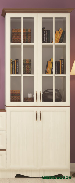 Шкаф комбинированный Латте 24-02 от компании Мебельвозов в Нижнем Новгороде