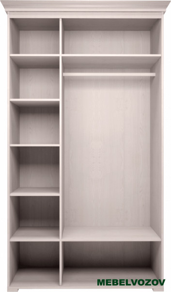Шкаф распашной Афродита 06 3-х дверный без ЗЕРКАЛА (без карниза) от компании Мебельвозов в Нижнем Новгороде