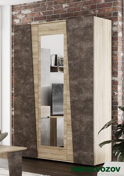 Шкаф 3х створчатый Санремо - фото от компании Мебельвозов в Нижнем Новгороде Шкаф 3х створчатый Санремо от компании Мебельвозов в Нижнем Новгороде
