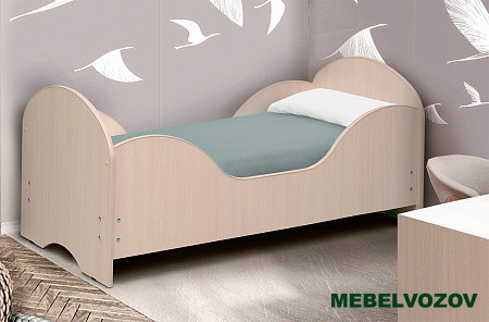 Кровать детская Малышка №6 600*1400 детальное изображение от магазина mebelvozov.ru в Нижнем Новгороде