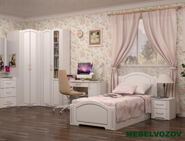 Модульная мебель для детской «Виктория» Компоновка 1 детальное изображение от магазина mebelvozov.ru в Нижнем Новгороде