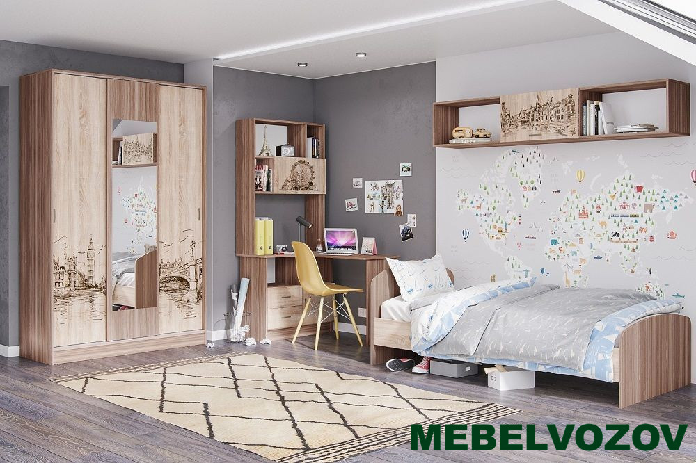 Детская комната Орион Комплект 4 детальное изображение от магазина mebelvozov.ru в Нижнем Новгороде