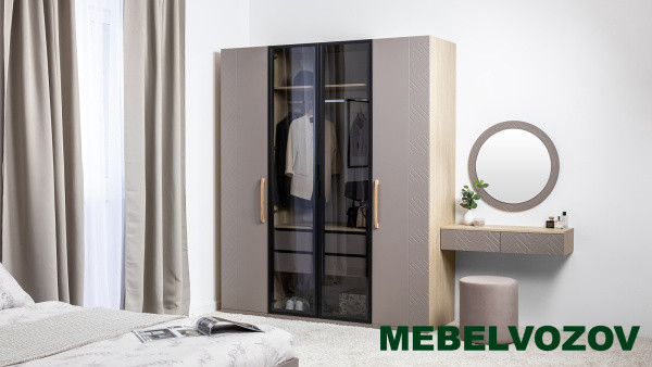 Амьен Шкаф-витрина 16.395 от компании Мебельвозов в Нижнем Новгороде