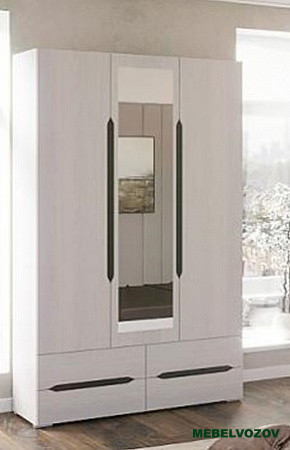 Шкаф 3х створчатый с ящиками Валенсия ШК 013 от компании Мебельвозов в Нижнем Новгороде