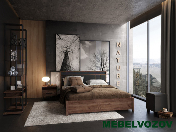 Модульная спальня Nature Комплект 2 от магазина Мебельвозов в Нижнем Новгороде