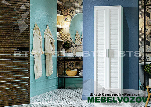 Шкаф бельевой (3 секции) Релакс от компании Мебельвозов в Нижнем Новгороде