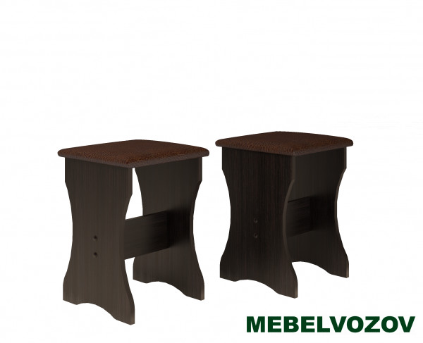 Табурет с мягким сидением 2шт Трапези Тессера(Бодега темный) от магазина Мебельвозов в Нижнем Новгороде