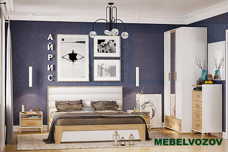 Модульная Спальня Айрис. Комплект 1 от магазина Мебельвозов в Нижнем Новгороде