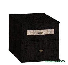 Тумба прикроватная 1 Милана (Венге) от магазина Мебельвозов в Нижнем Новгороде