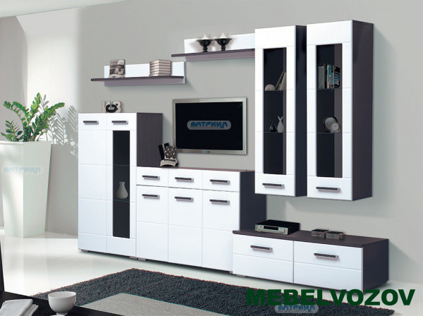 Гостиная Грация 1.3 МДФ матовый от интернет магазина Mebelvozov в Нижнем Новгороде