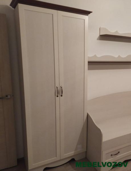 Шкаф двухдверный в гостинную Латте 2 от компании Мебельвозов в Нижнем Новгороде