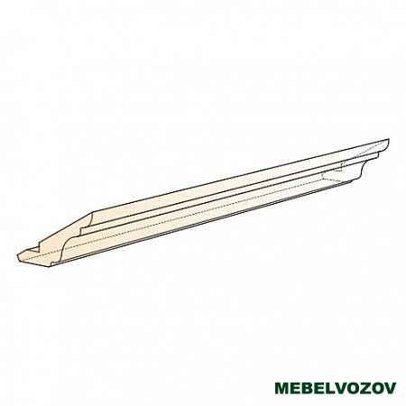 Фото карниз мдф l2800 бергамо элемента от сайта Мебельвозов в Нижнем Новгороде