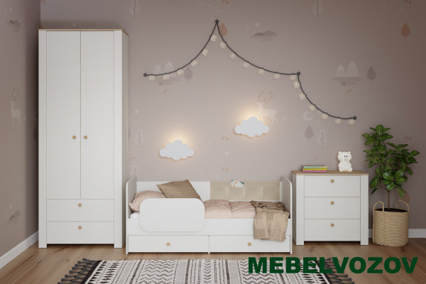 Модульная детская Джастин. Комплект 1 - фото, картинки на сайте mebelvozov.ru в Нижнем Новгороде Модульная детская Джастин. Комплект 1 детальное изображение от магазина mebelvozov.ru в Нижнем Новгороде