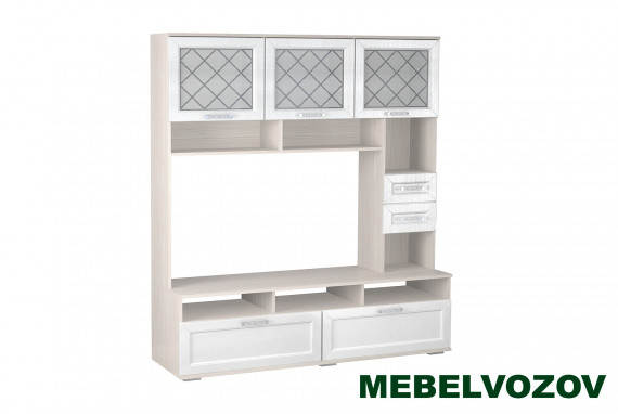 Центральная секция под ТВ Александра от интернет магазина Mebelvozov в Нижнем Новгороде