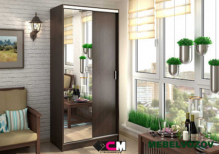 Шкаф-купе Альянс 1,0 м от компании Мебельвозов в Нижнем Новгороде