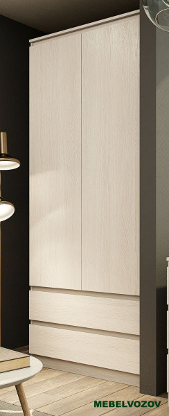 Бриз-1 Шкаф двухстворчатый комбинированный от компании Мебельвозов в Нижнем Новгороде