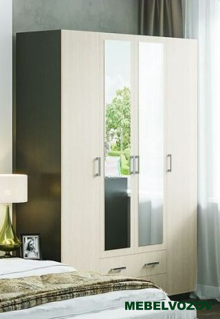 Шкаф 4х створчатый ГАРМОНИЯ ШК 602  М от компании Мебельвозов в Нижнем Новгороде