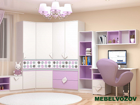 Шкаф угловой Рокси от компании Мебельвозов в Нижнем Новгороде