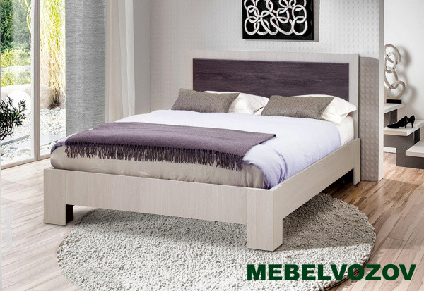 Кровать " Венеция 6" 1400 МДФ матовый от магазина Мебельвозов в Нижнем Новгороде