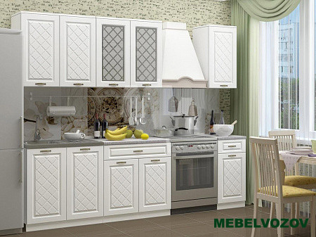 Кухонный гарнитур Версаль 1600 (Арктик) от магазина Мебельвозов в Нижнем Новгороде