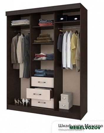 Шкаф-купе «Маэстро» на 1700 от компании Мебельвозов в Нижнем Новгороде