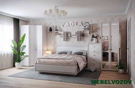 фото Спальня Paola Компоновка 1 от магазина Мебельвозов в Нижнем Новгороде Спальня Paola Компоновка 1 от магазина Мебельвозов в Нижнем Новгороде