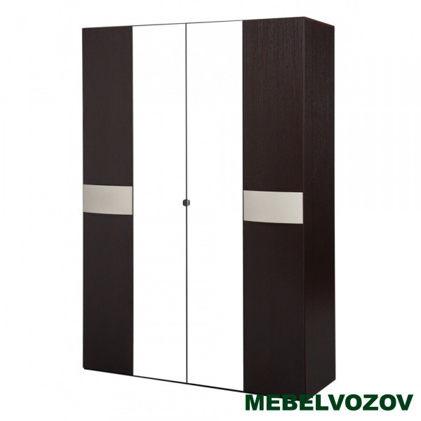  Шкаф с зеркалом  Амели 555 (Венге) от компании Мебельвозов в Нижнем Новгороде