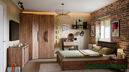 Модульная спальня Nature Комплект 3 от магазина Мебельвозов в Нижнем Новгороде