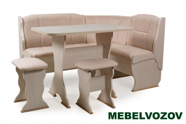 Кухонный уголок Орхидея Флок  от магазина Мебельвозов в Нижнем Новгороде