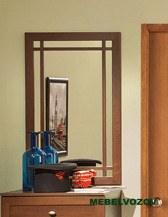 Зеркало в прихожую навесное Sherlock 7(Орех Шоколадный) от магазина Мебельвозов в Нижнем Новгороде